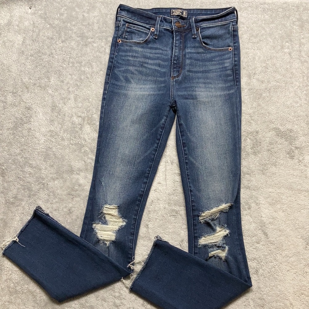Abercrombie & Fitch High Rise Jeans Size 24/00